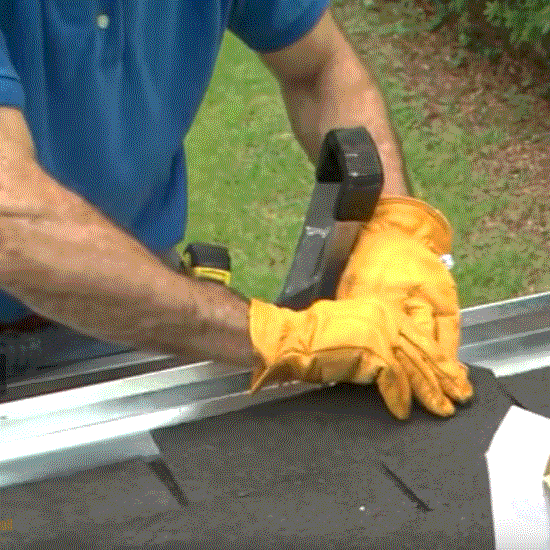 Rain diverter showing roof water control for Denver gutter systems